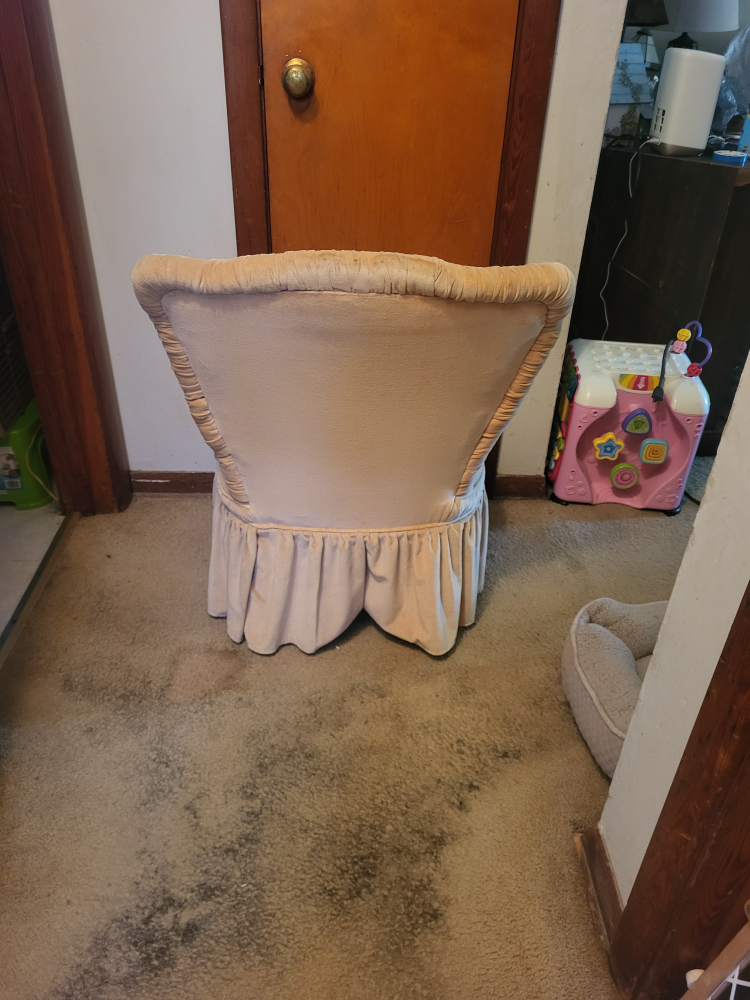 Vintage Upholstered Chair - photo 3