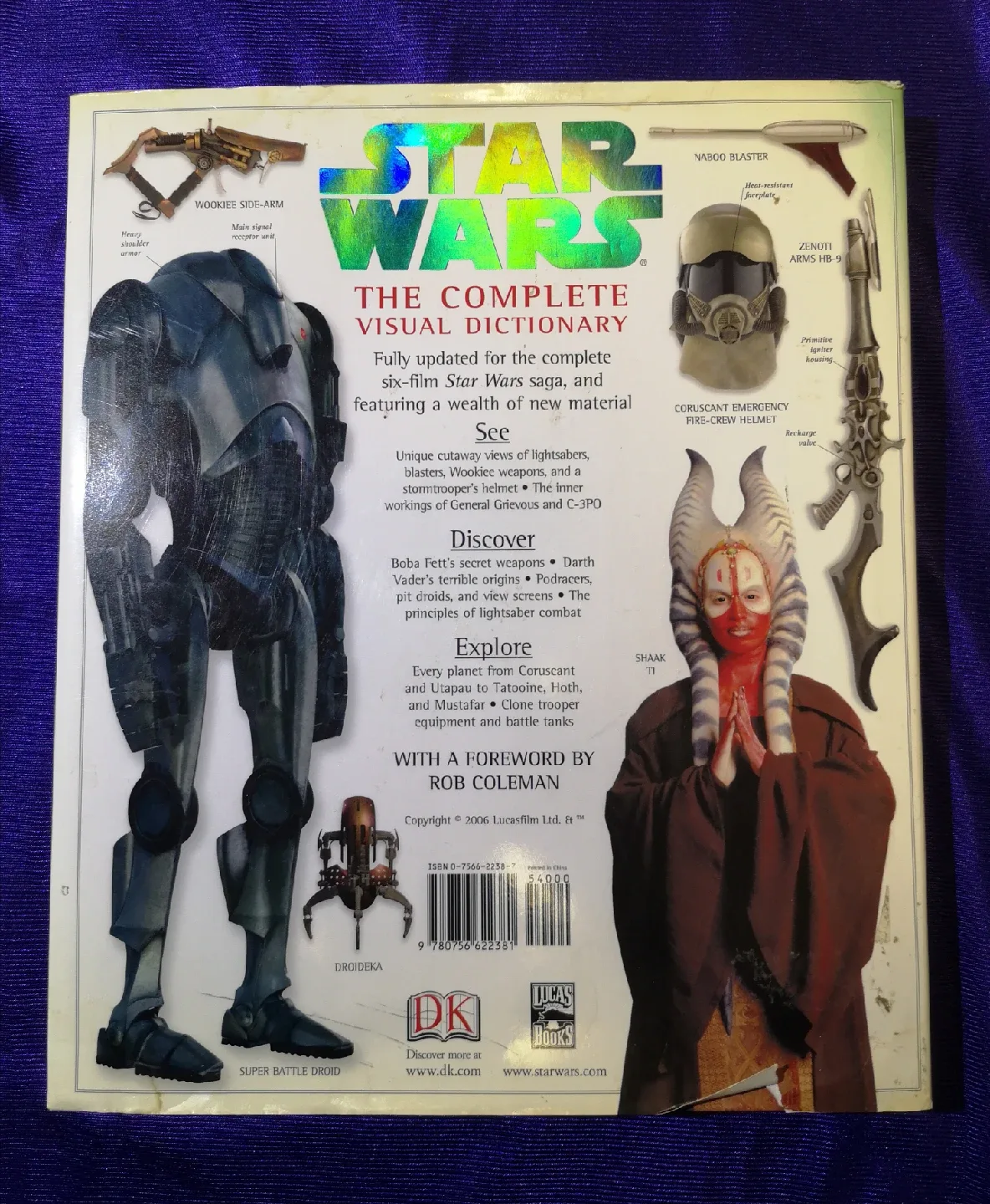 Star Wars Book ~ The Complete Visual Dictionary ~ DK Hardcover image indicator(3)
