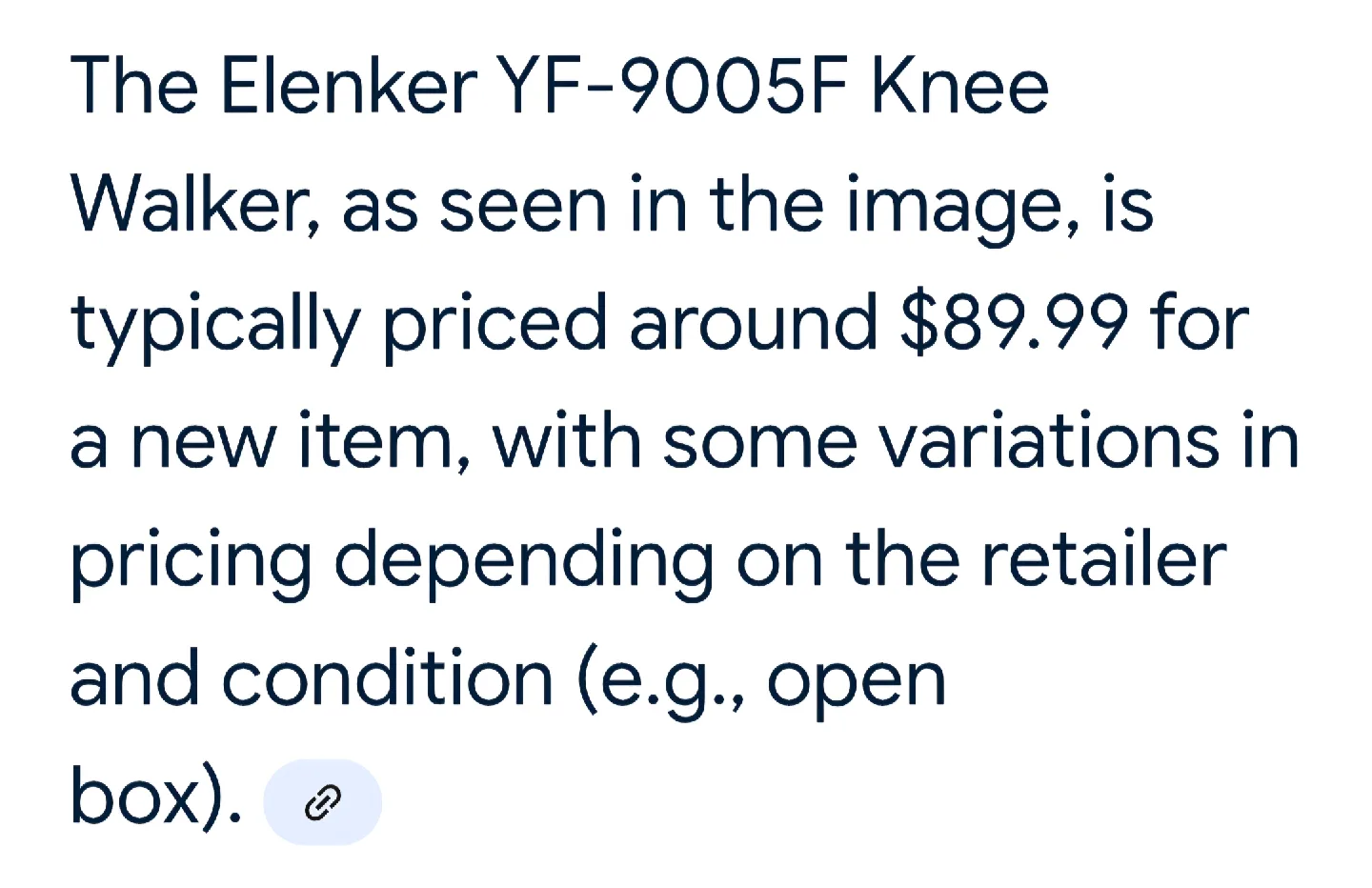 Elenker YF-9005F Knee Walker image indicator(3)