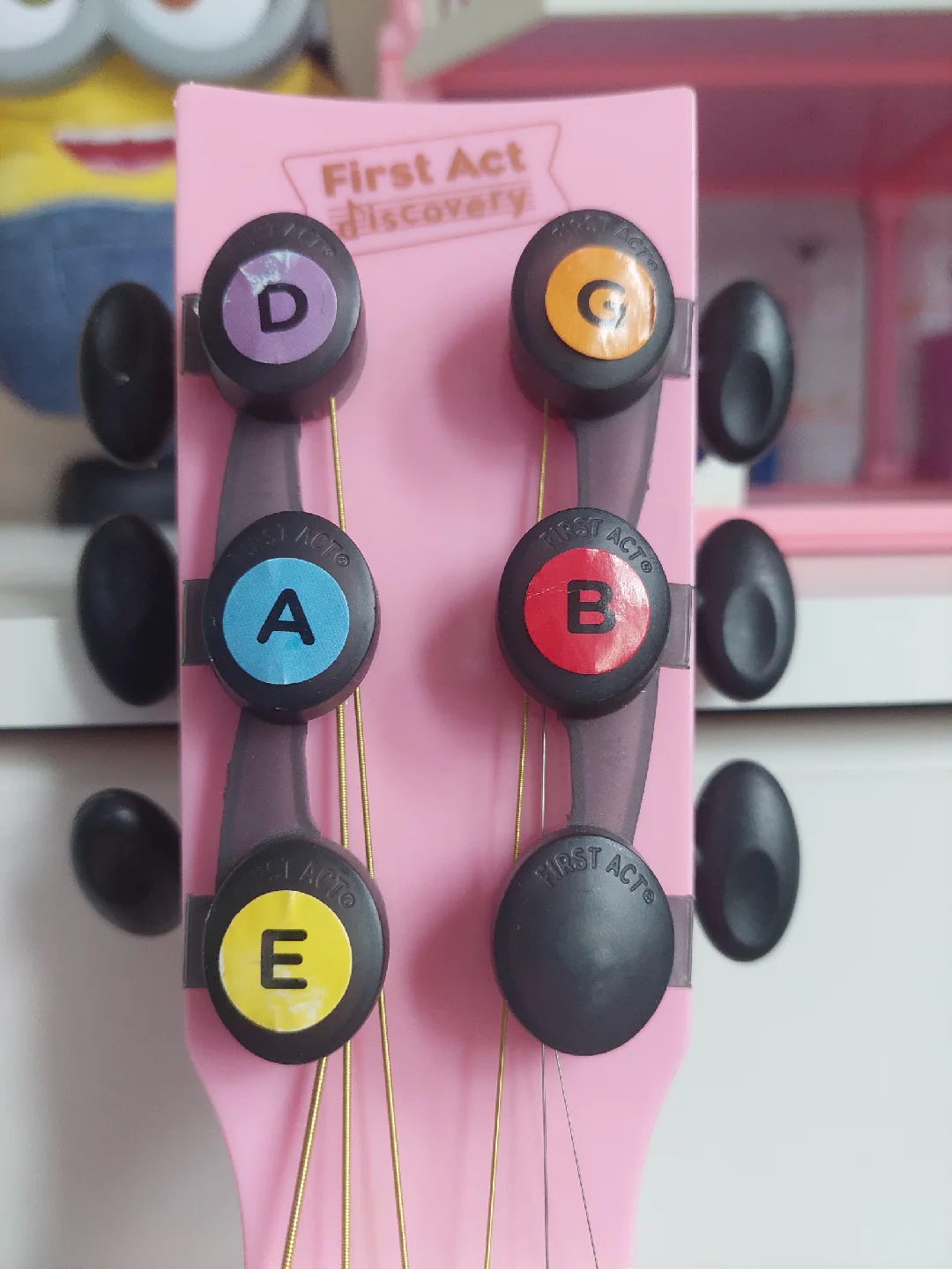 Pink Acoustic Guitar image indicator(2)