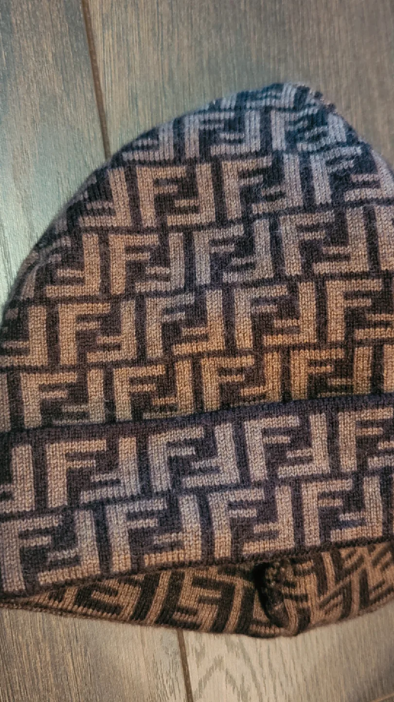 Fendi Wool Beanie Hat thumbnail