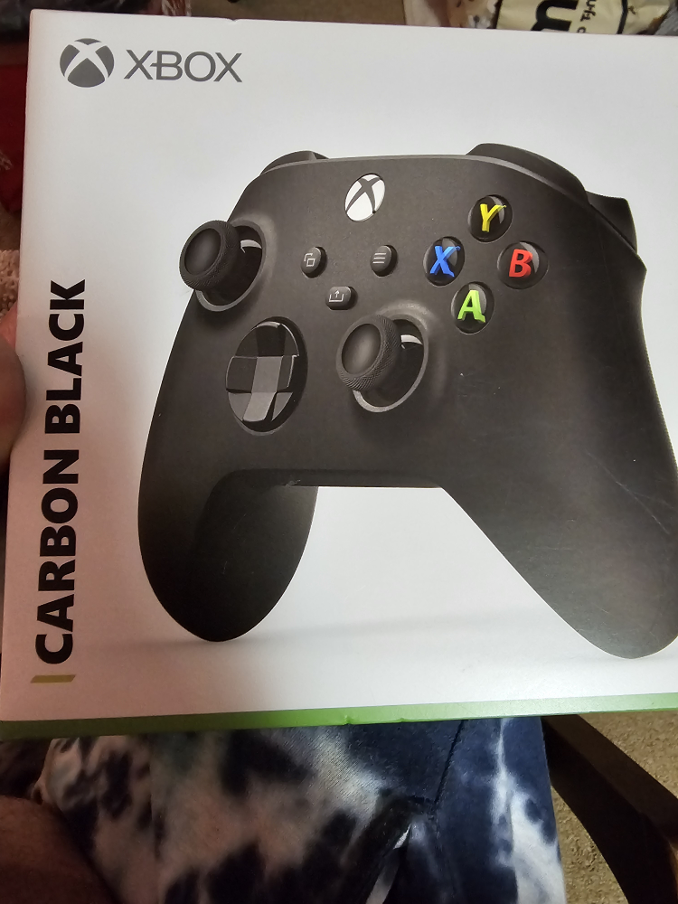 Xbox Carbon Black Wireless Controller (New)