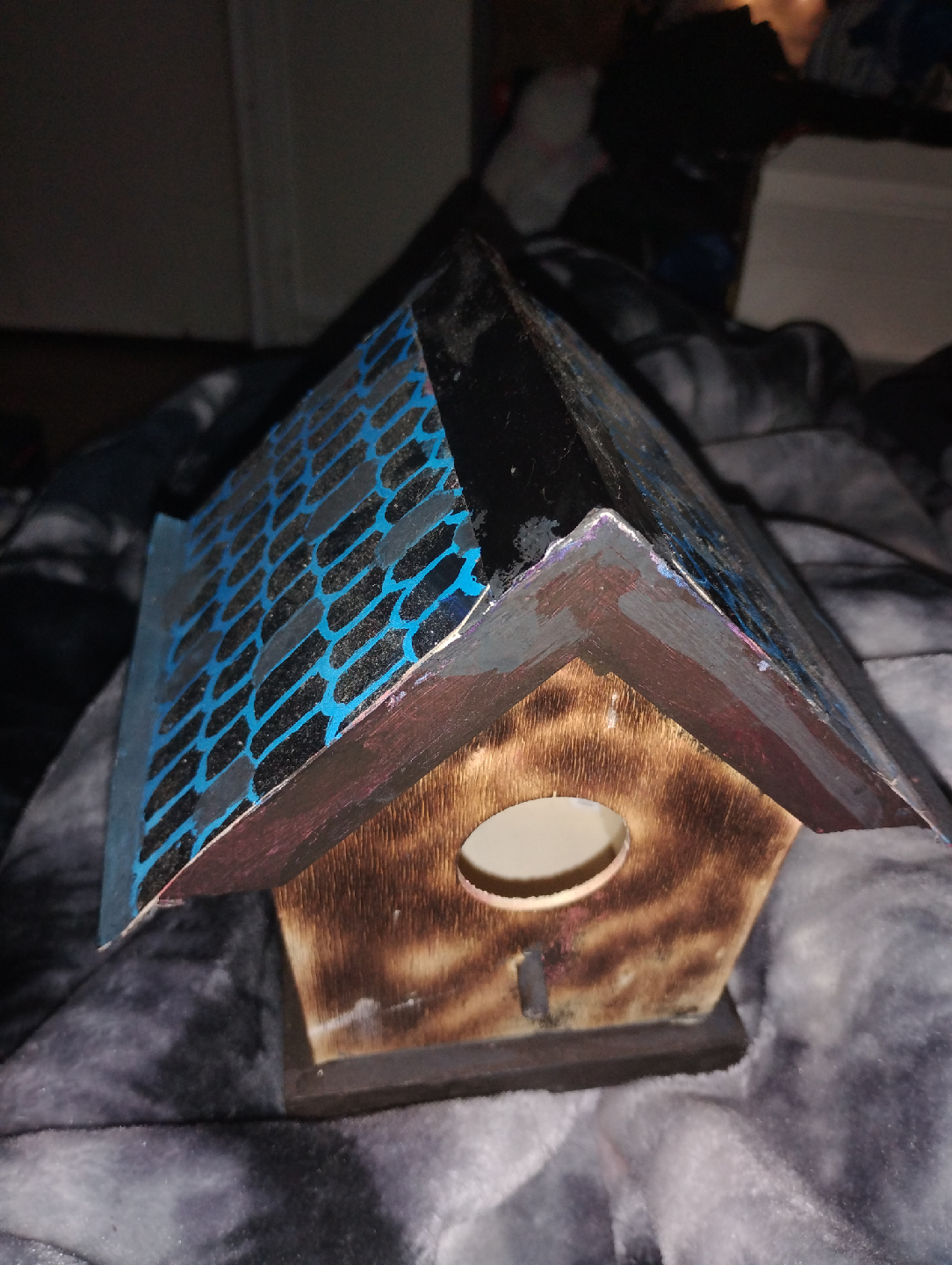 Handmade Wooden Birdhouse