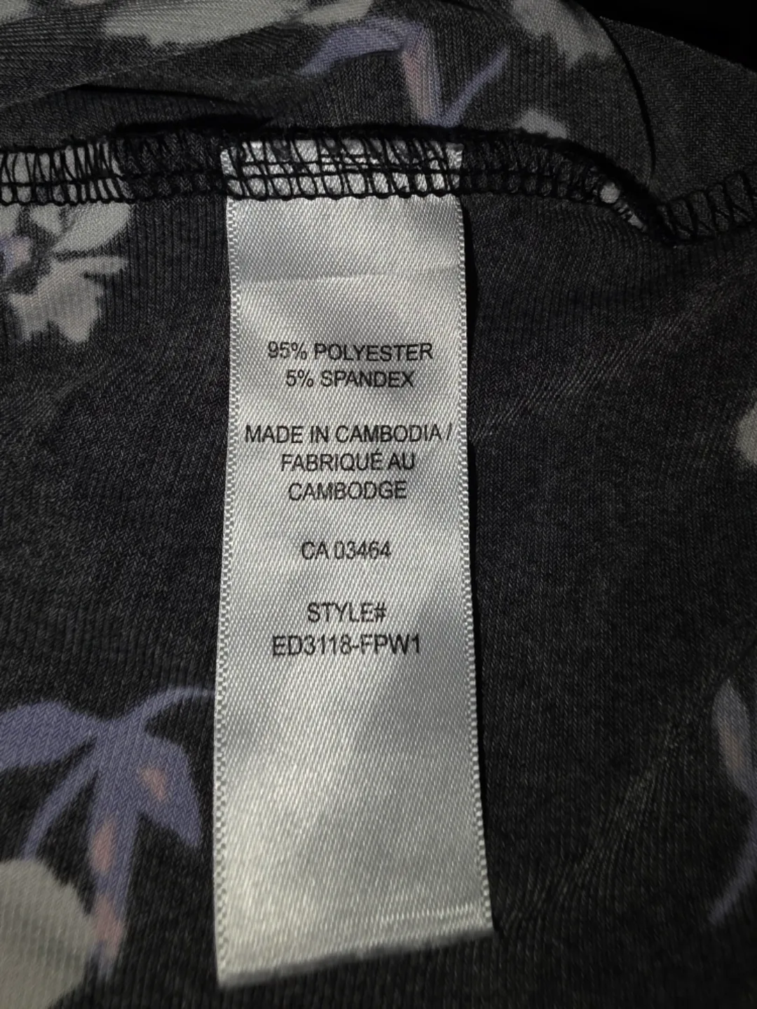 RICKI'S Floral Print Top - Size L/G image indicator(3)