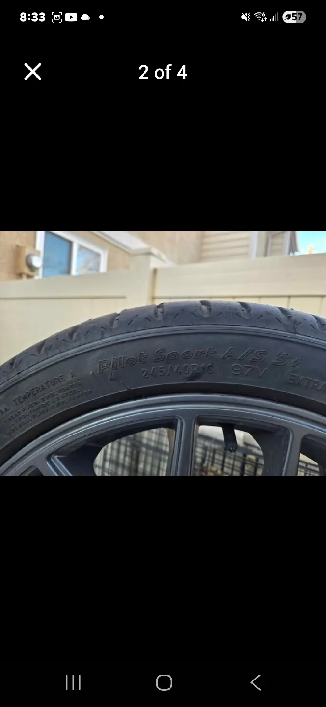 Used Tires - Set of 4 image indicator(8)