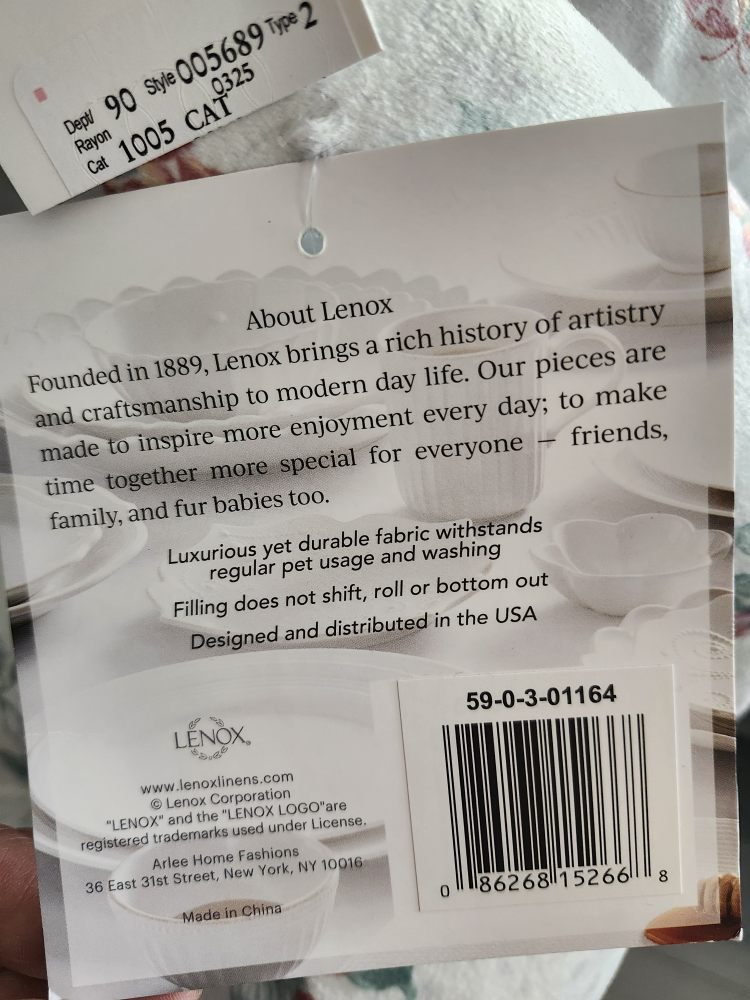 Lenox Pet Collections Bed 26 x 22 in - photo 5