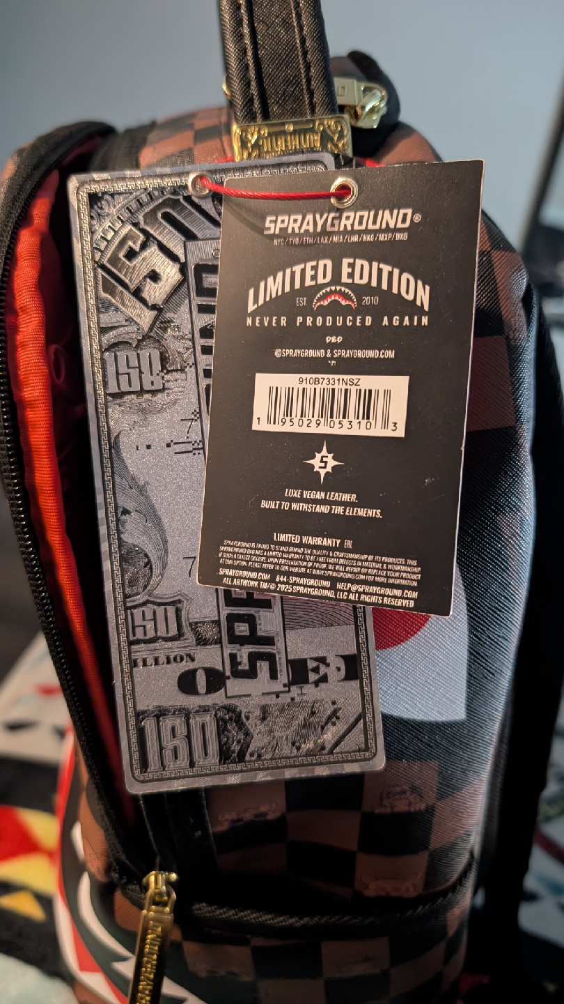 limited edition sprayground backpack - photo 3