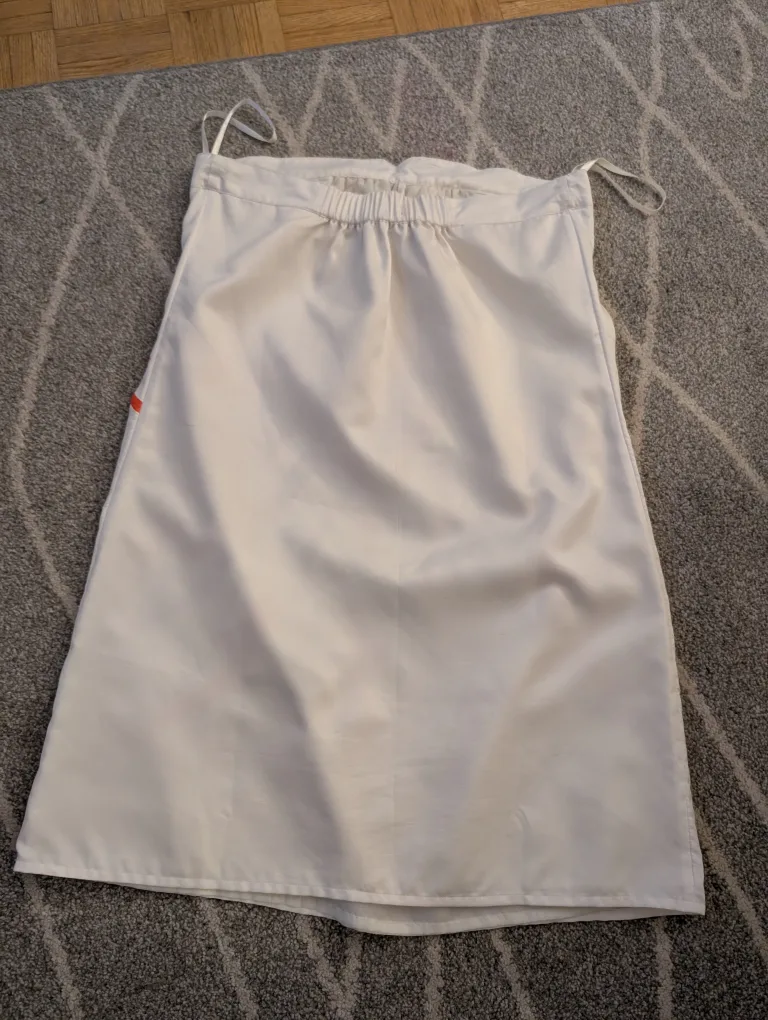 White Strapless Dress image indicator(2)