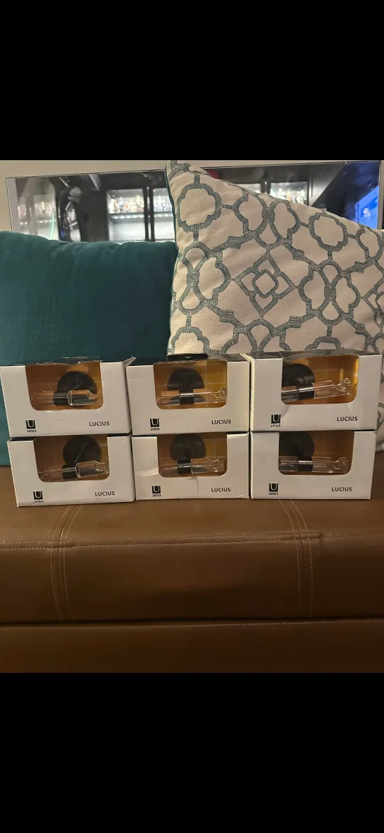 Umbra Lucius Wall Hooks - New in Box! image indicator(2)