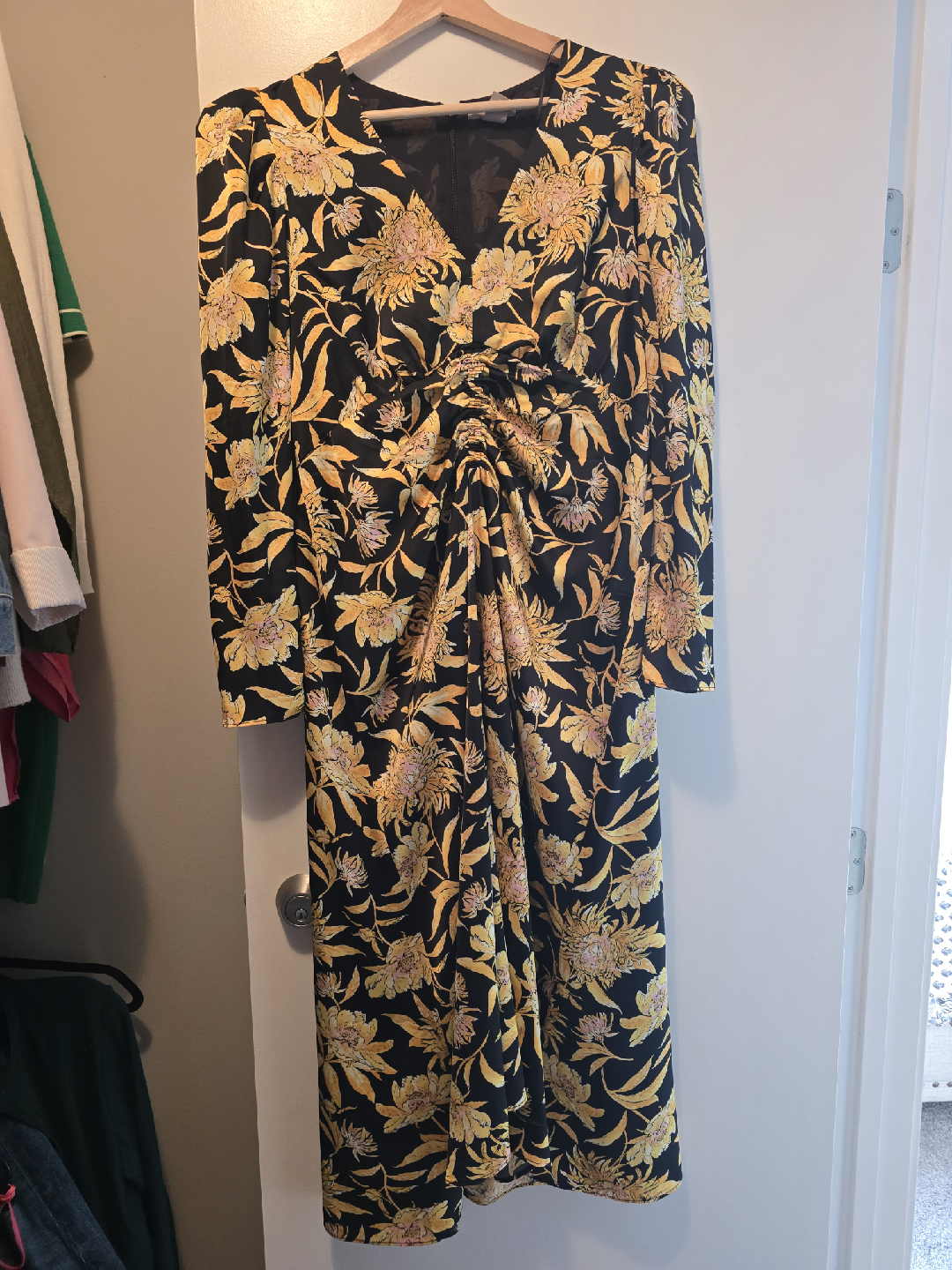 H&M Floral Print Dress - Size M