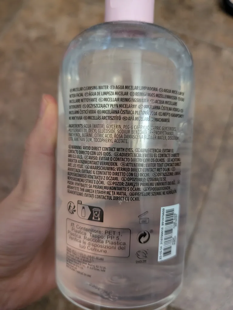 PS... Micellar Cleansing Water 500ml image indicator(2)