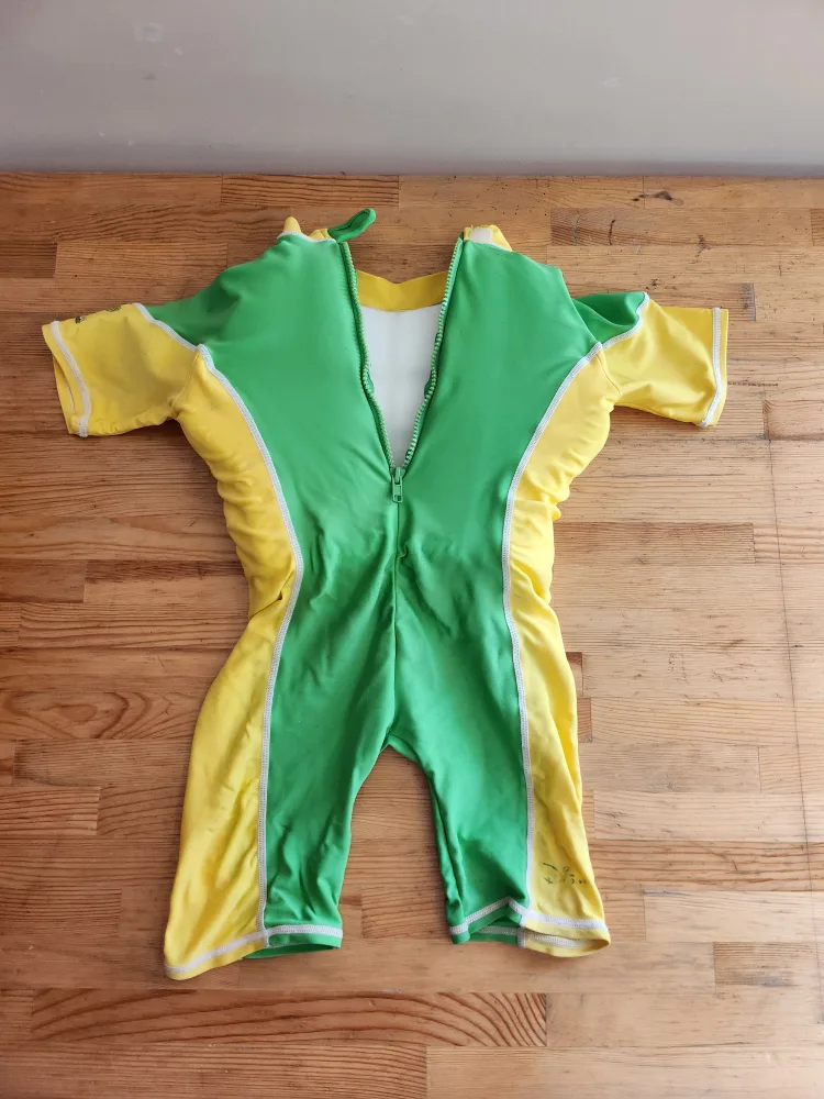 Nemo's Dive'In Swimsuit - Green & Yellow 🥕 image indicator(2)