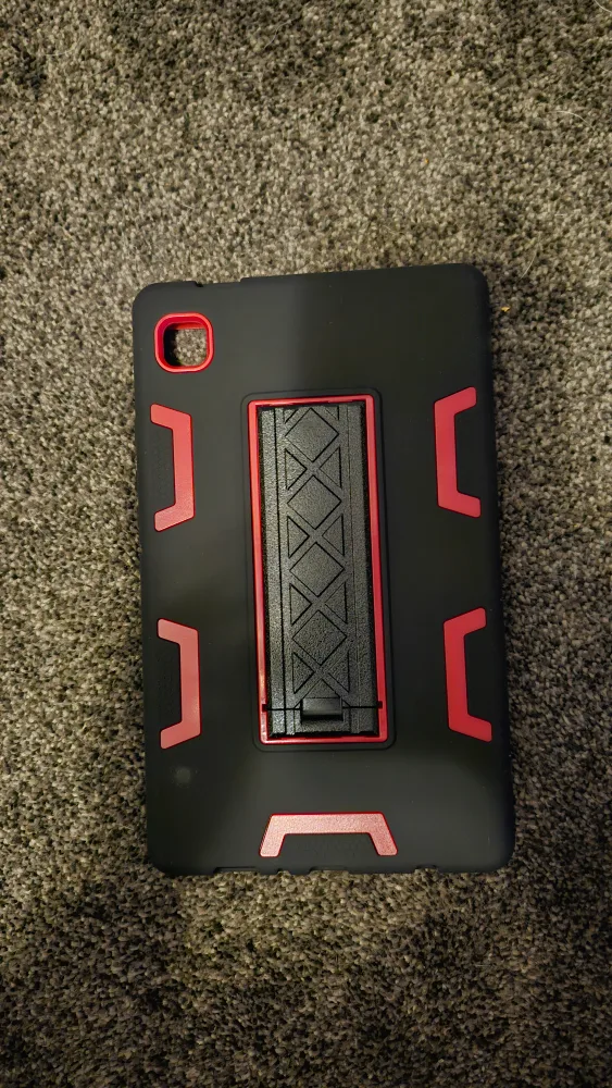 New Black & Red Tablet Case Galaxy A9 thumbnail