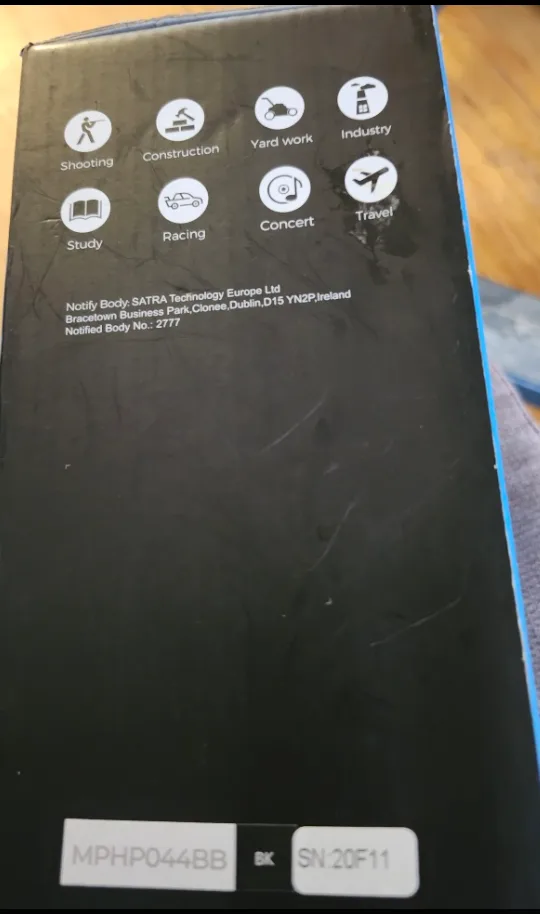 Mpow Ear Muff SNR 36dB - Noise Reduction Safety image indicator(4)