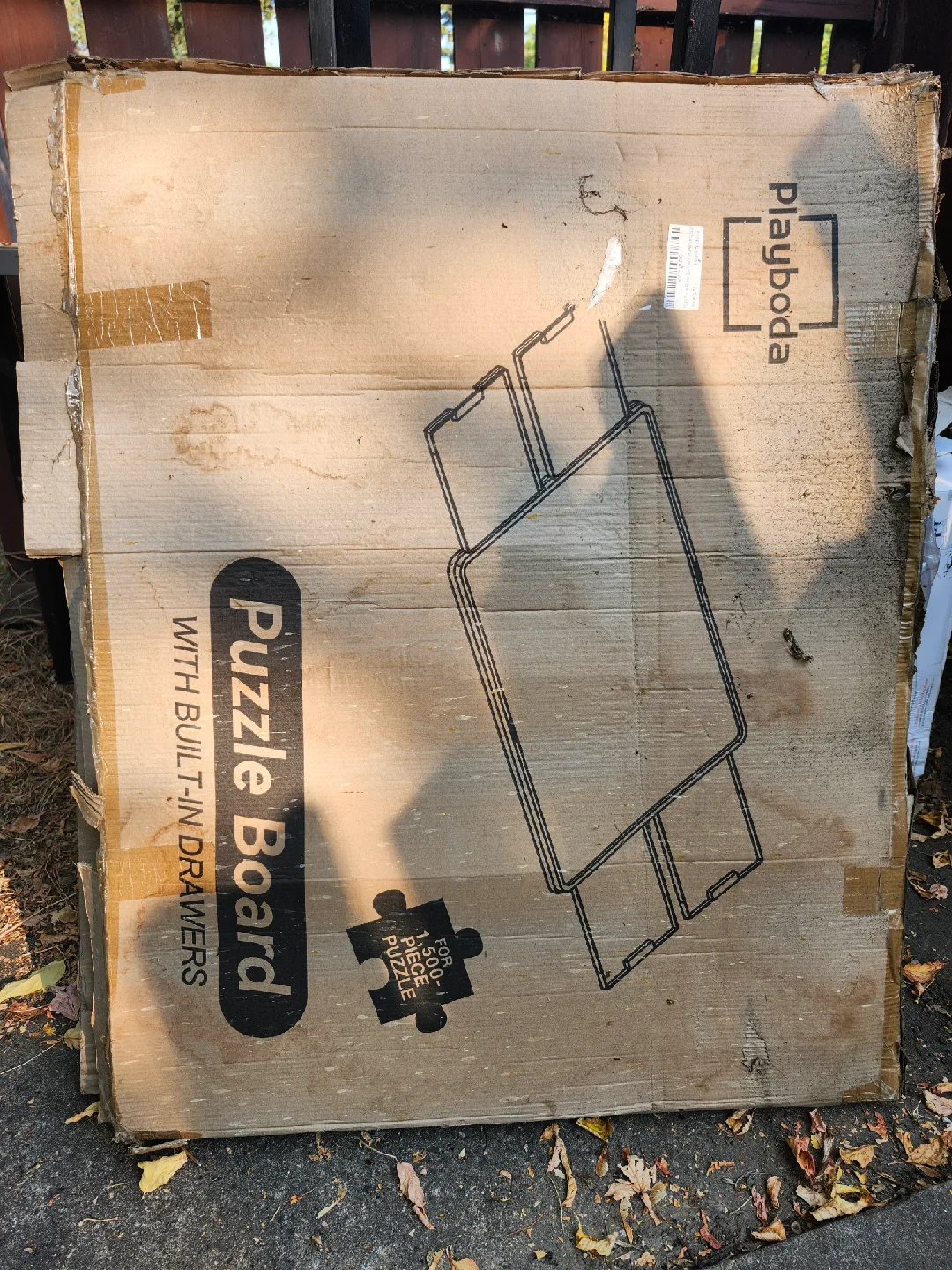 New Playboda 1500-Piece Puzzle Board with Drawers 🥕 thumbnail