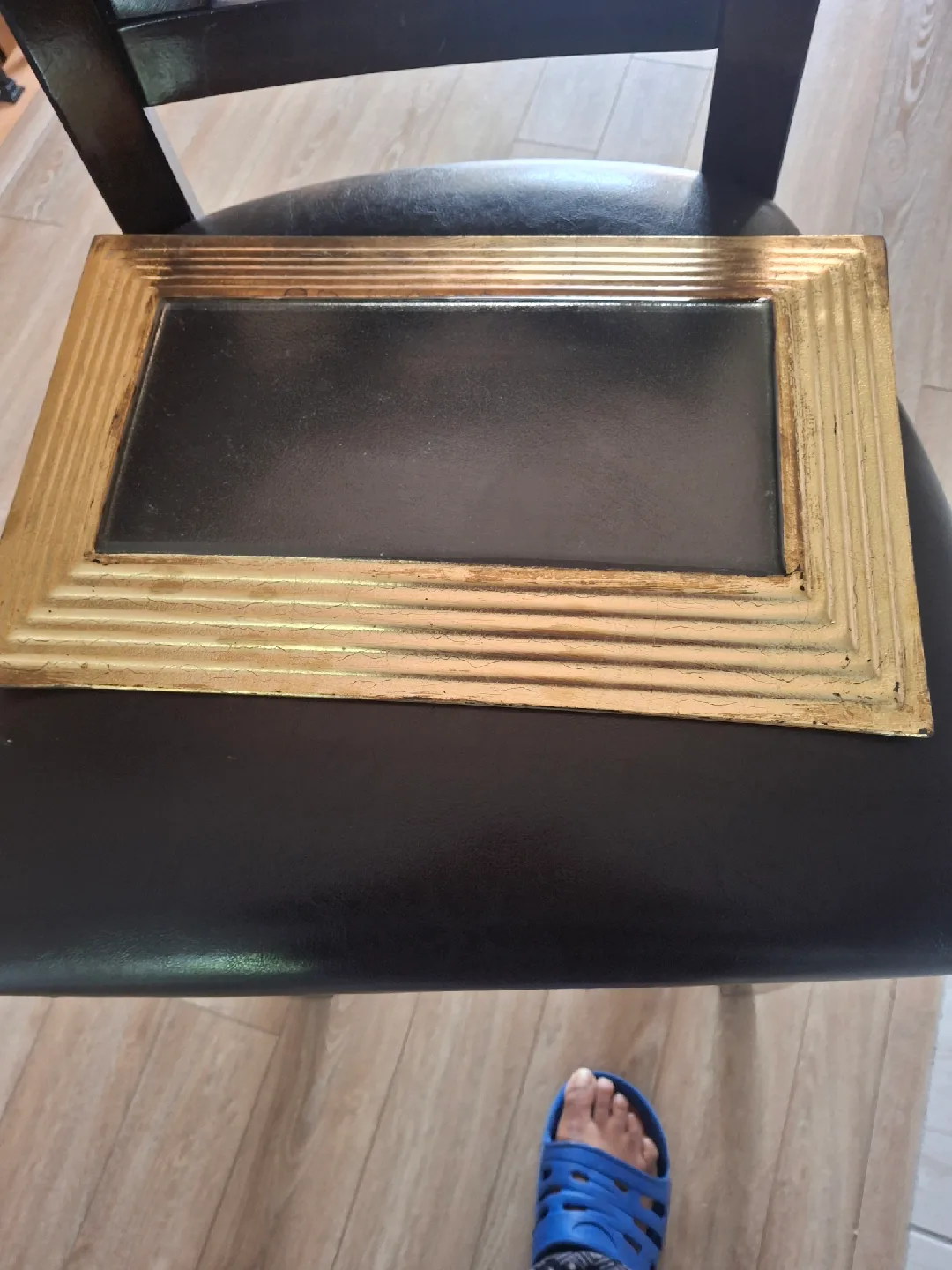 Gold Coloured serving tray thumbnail