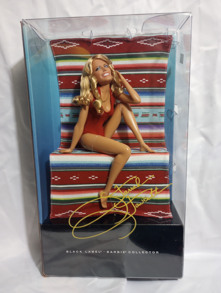 Farrah Fawcett Doll - Black Label Barbie Collector
