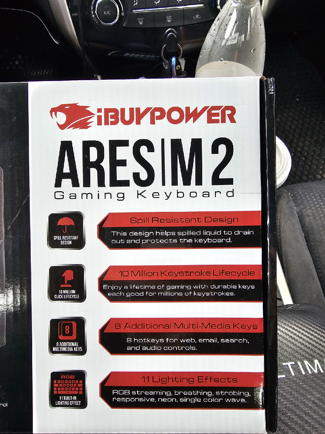 iBUYPOWER ARES M2 Gaming Keyboard - Like New!