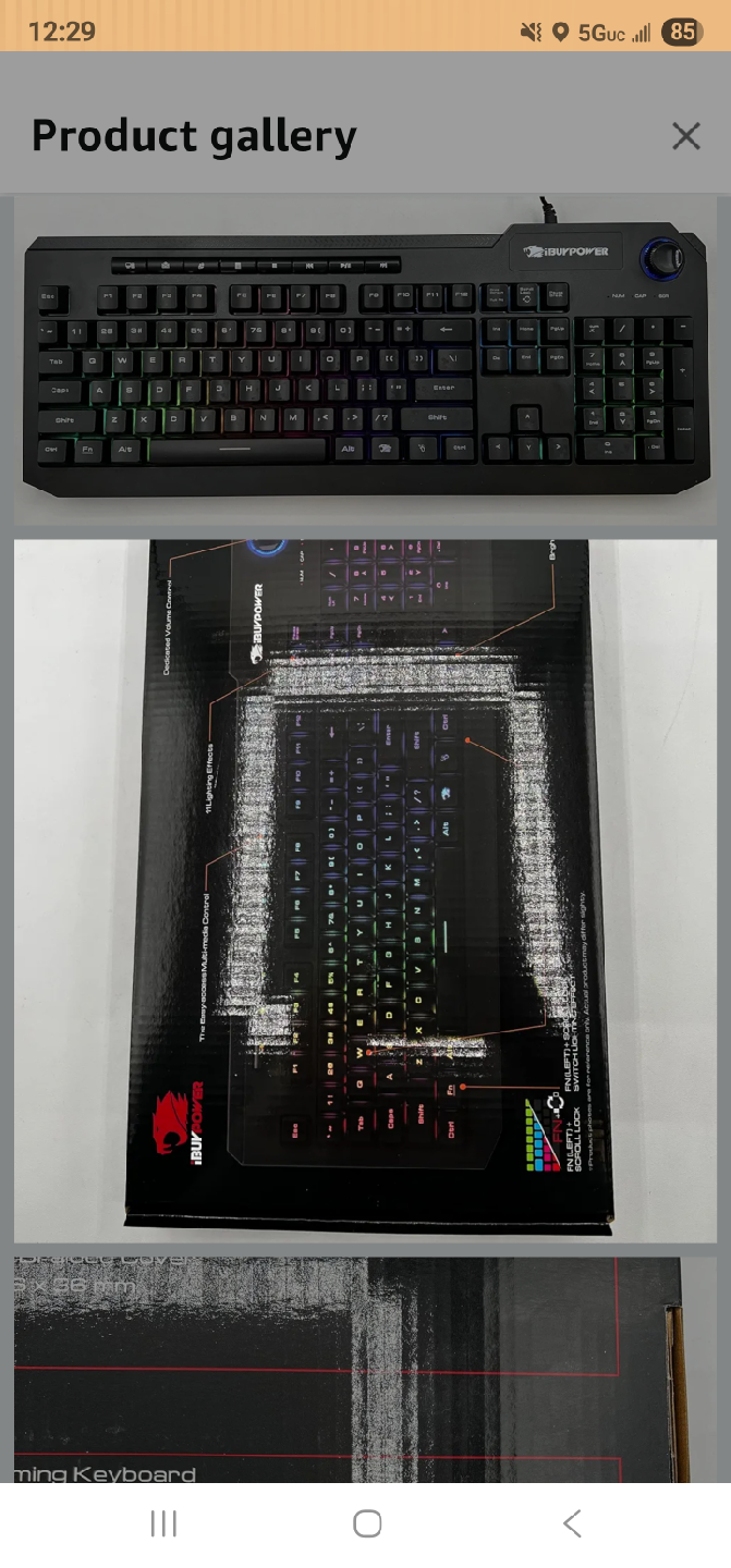 iBUYPOWER ARES M2 Gaming Keyboard - Like New! - photo 5