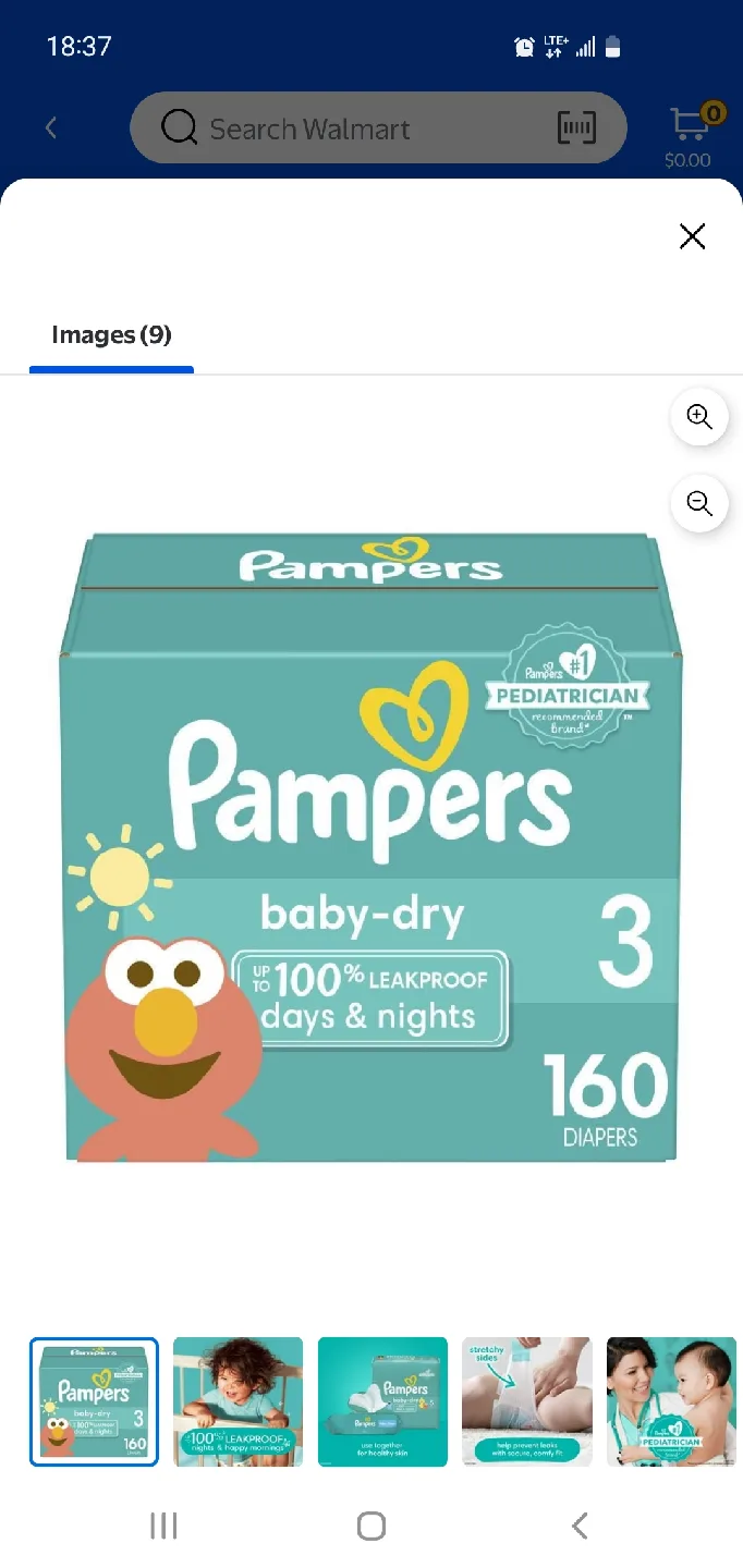 Pampers Baby-Dry Size 3 thumbnail