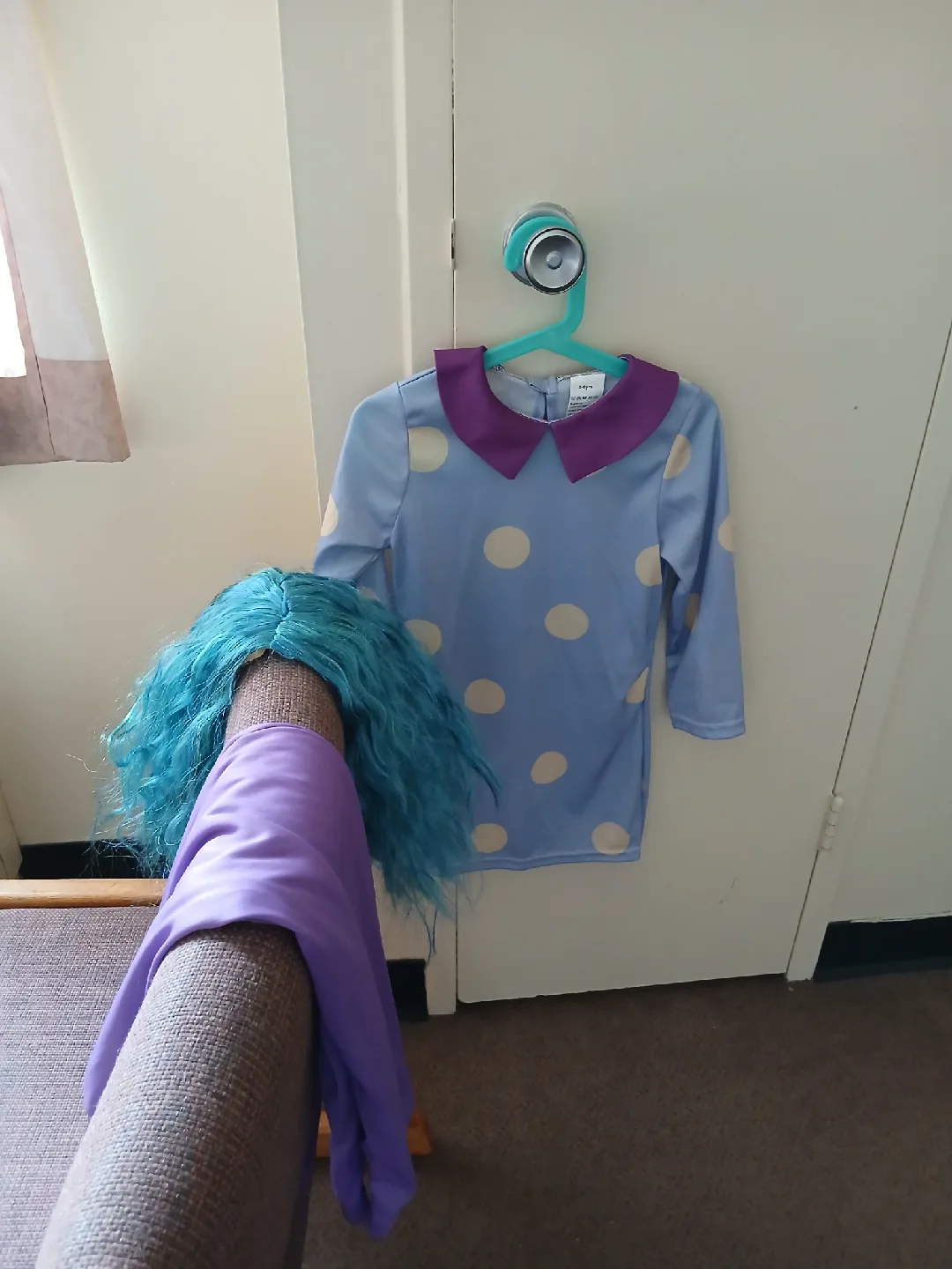 Inside Out "Envy" Kids Costume 5-6 years old thumbnail