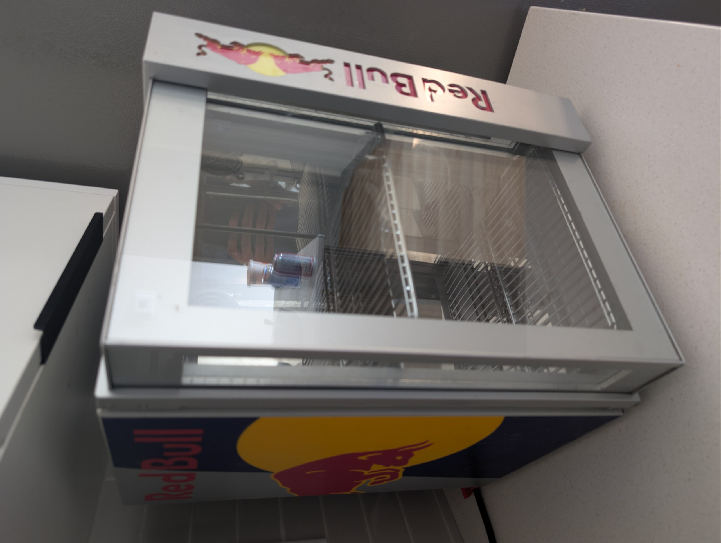 Red Bull Mini Fridge
