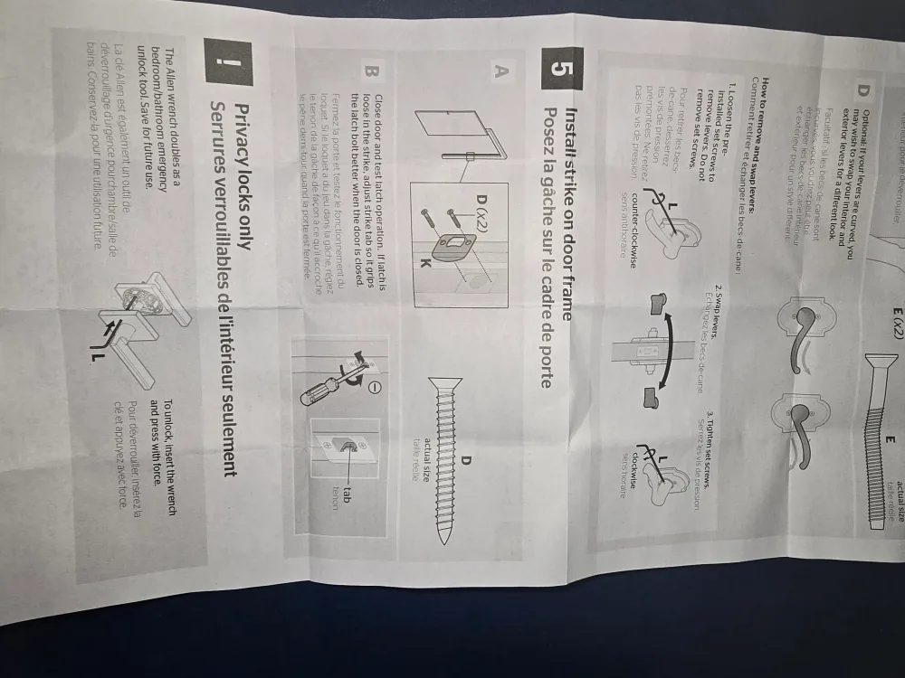 New Weiser Privacy Door Handle - Matte Black image indicator(6)