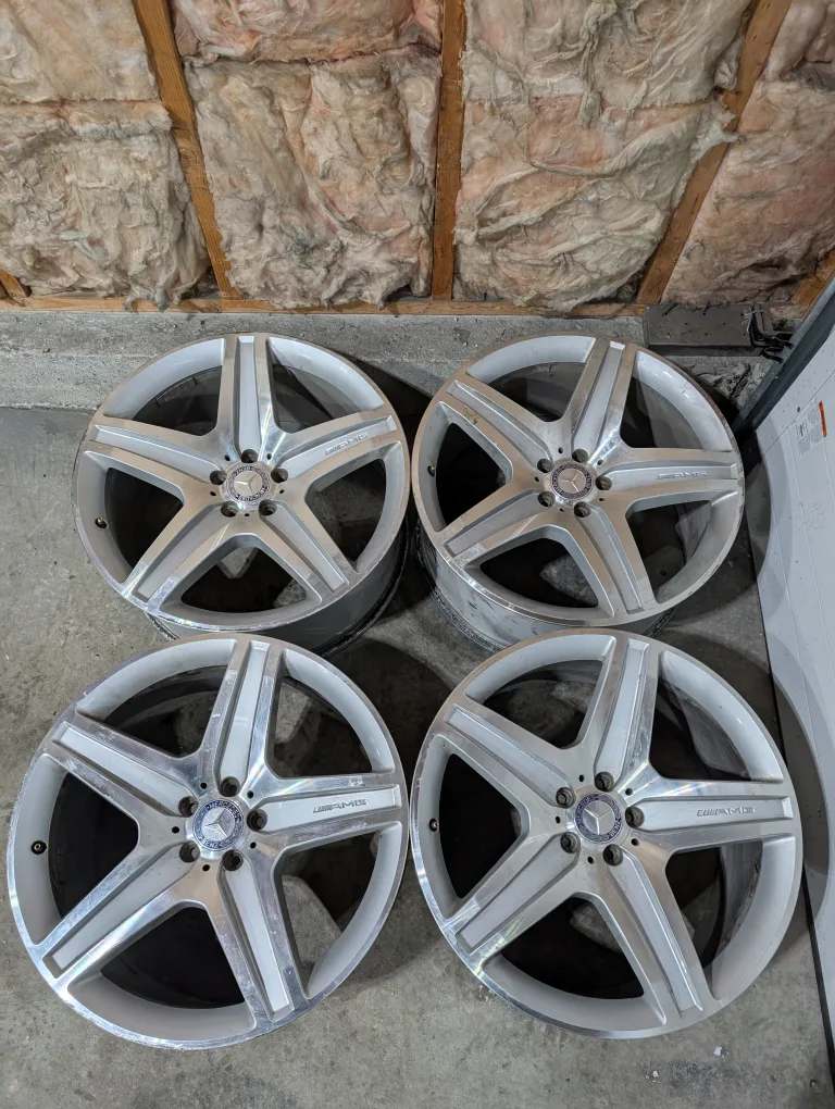 (4)-21 Inch AMG Alloy 2012 Mercedes Benz GL350