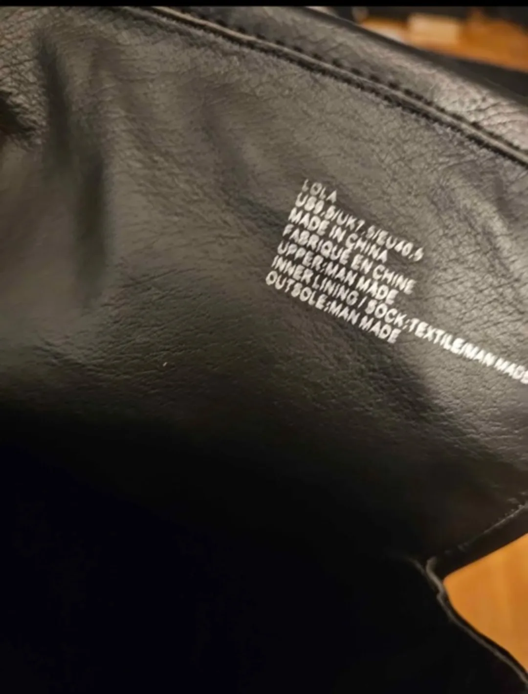 Lola Black Over-the-Knee Boots - Size 9.5 image indicator(3)