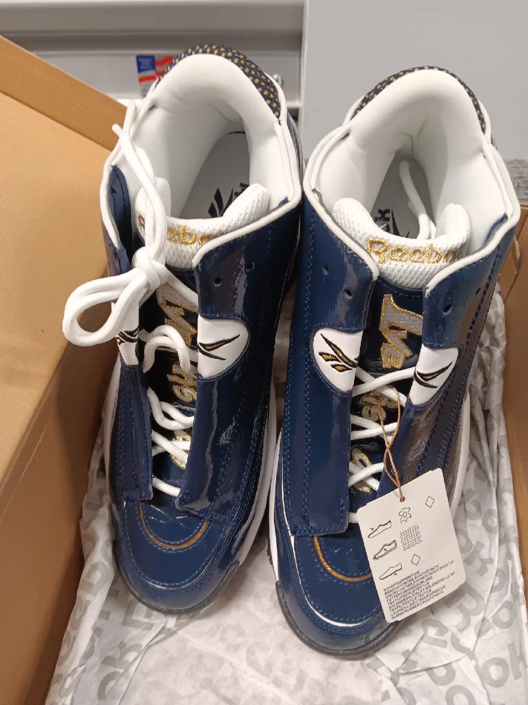 Bnwt Reebok The Answer DMX Size 9.5 image indicator(2)