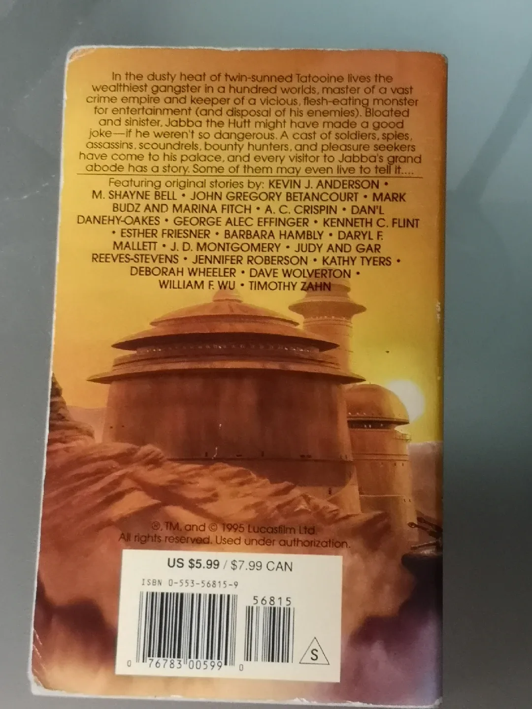 Star Wars Book ~ Tales From Jabba's Palace image indicator(2)