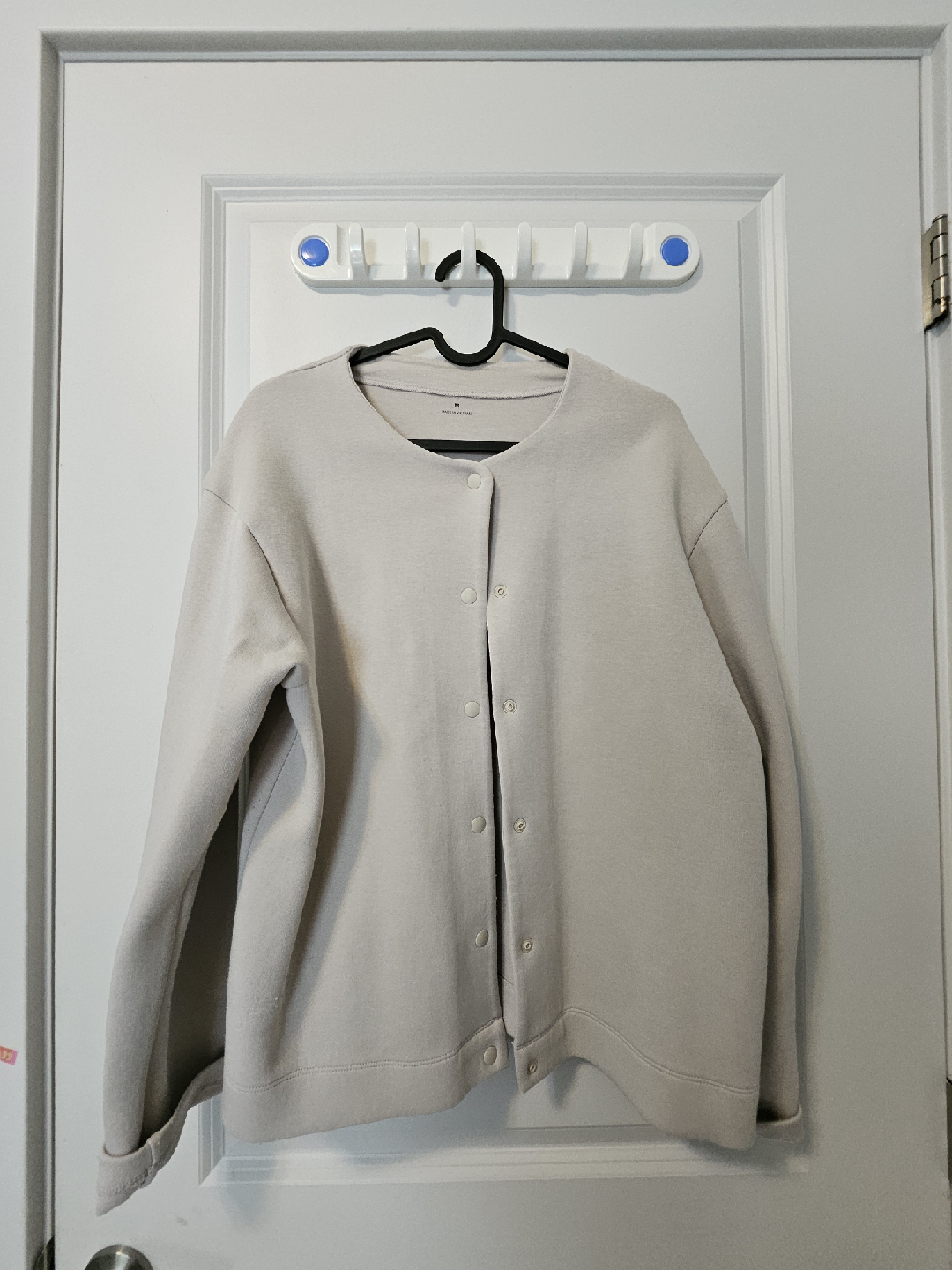 Muji Beige Cardigan - Size M