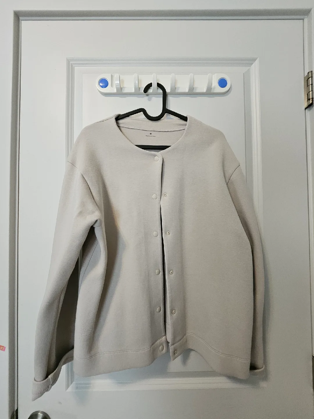 Muji Beige Cardigan - Size M thumbnail