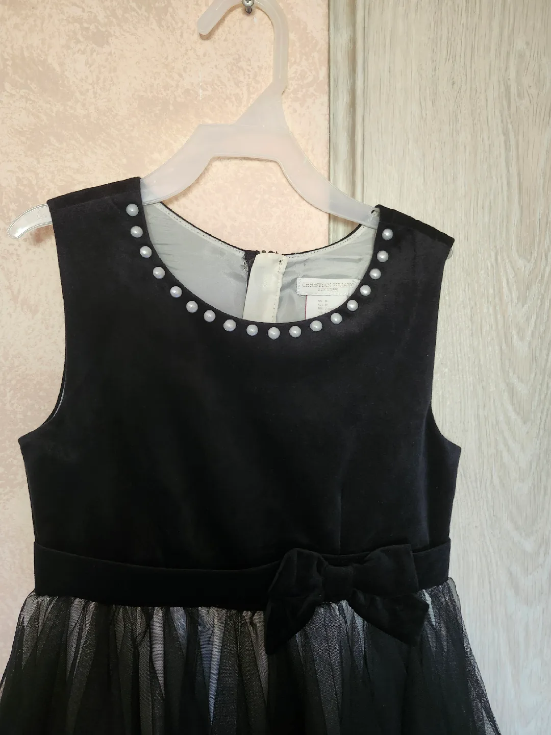 Kid Girl Dress - Black & Cream - Size 8 image indicator(3)