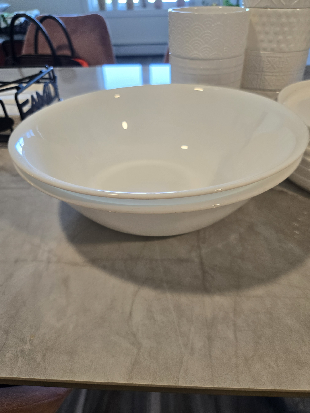 White Plates and Bowls Set - photo 3