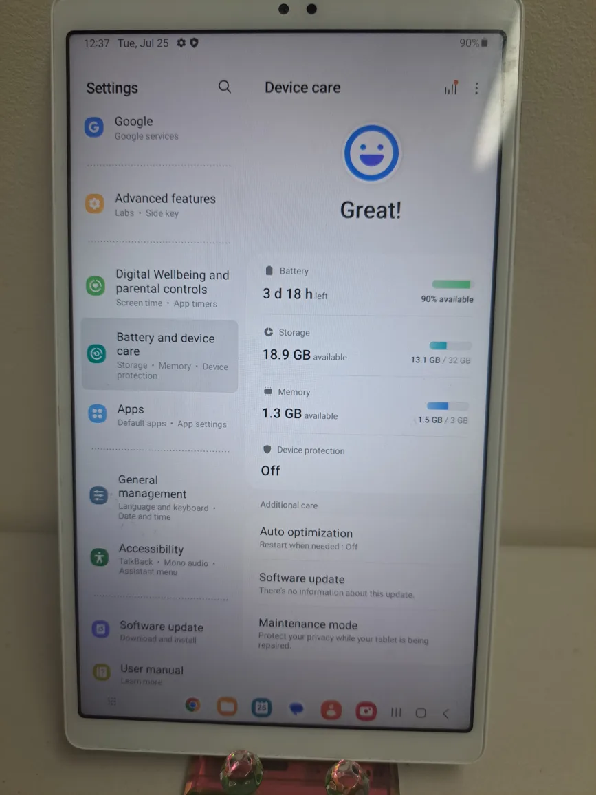 Samsung Galaxy Tab A7 Lite - Great Condition! thumbnail