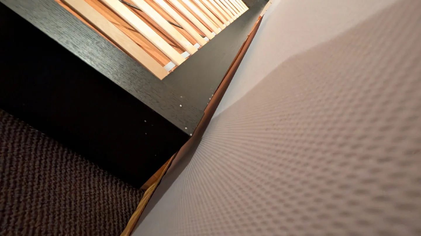 King Sized Black Low Malm Bed Frame - Great Condition image indicator(9)