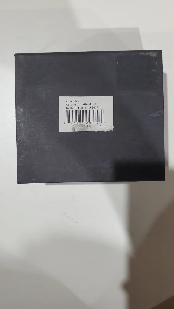 Rosenthal Crystal Candlestick Set of 2 image indicator(4)