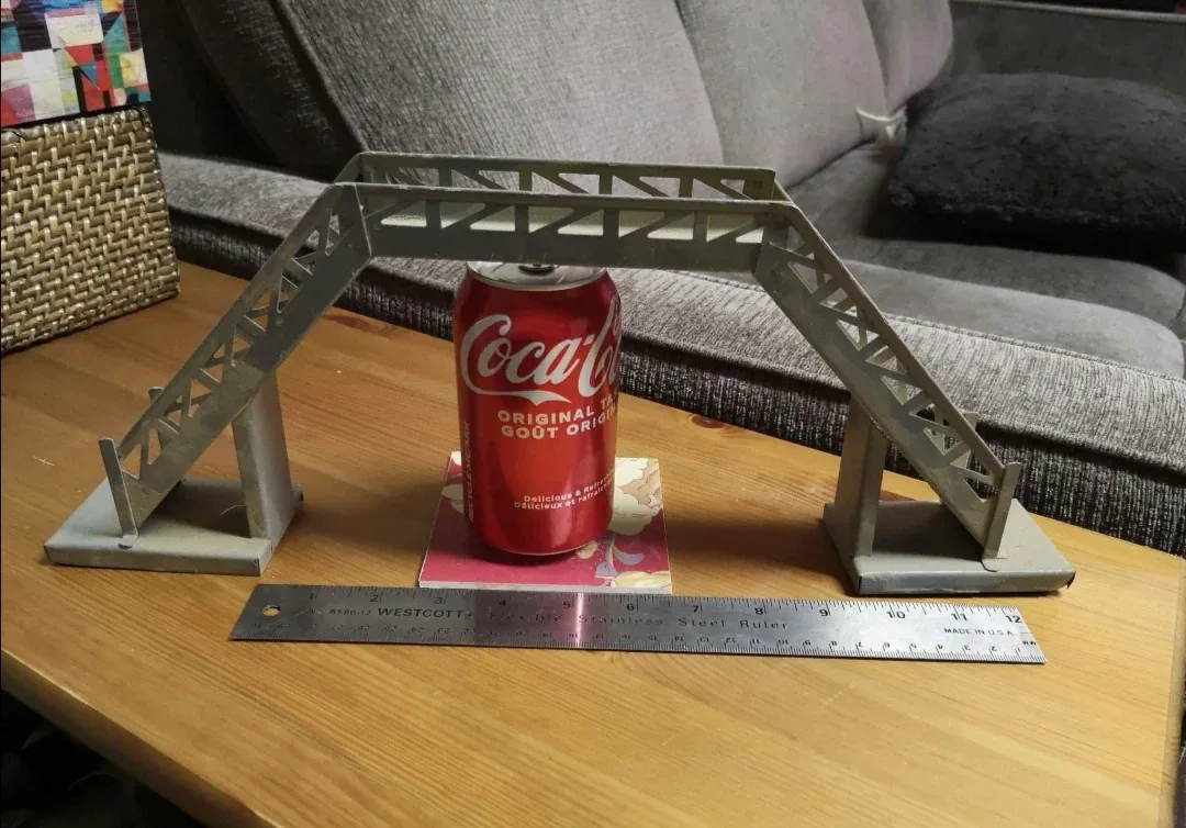 Lionel Train Pedestrian Bridge O Scale thumbnail