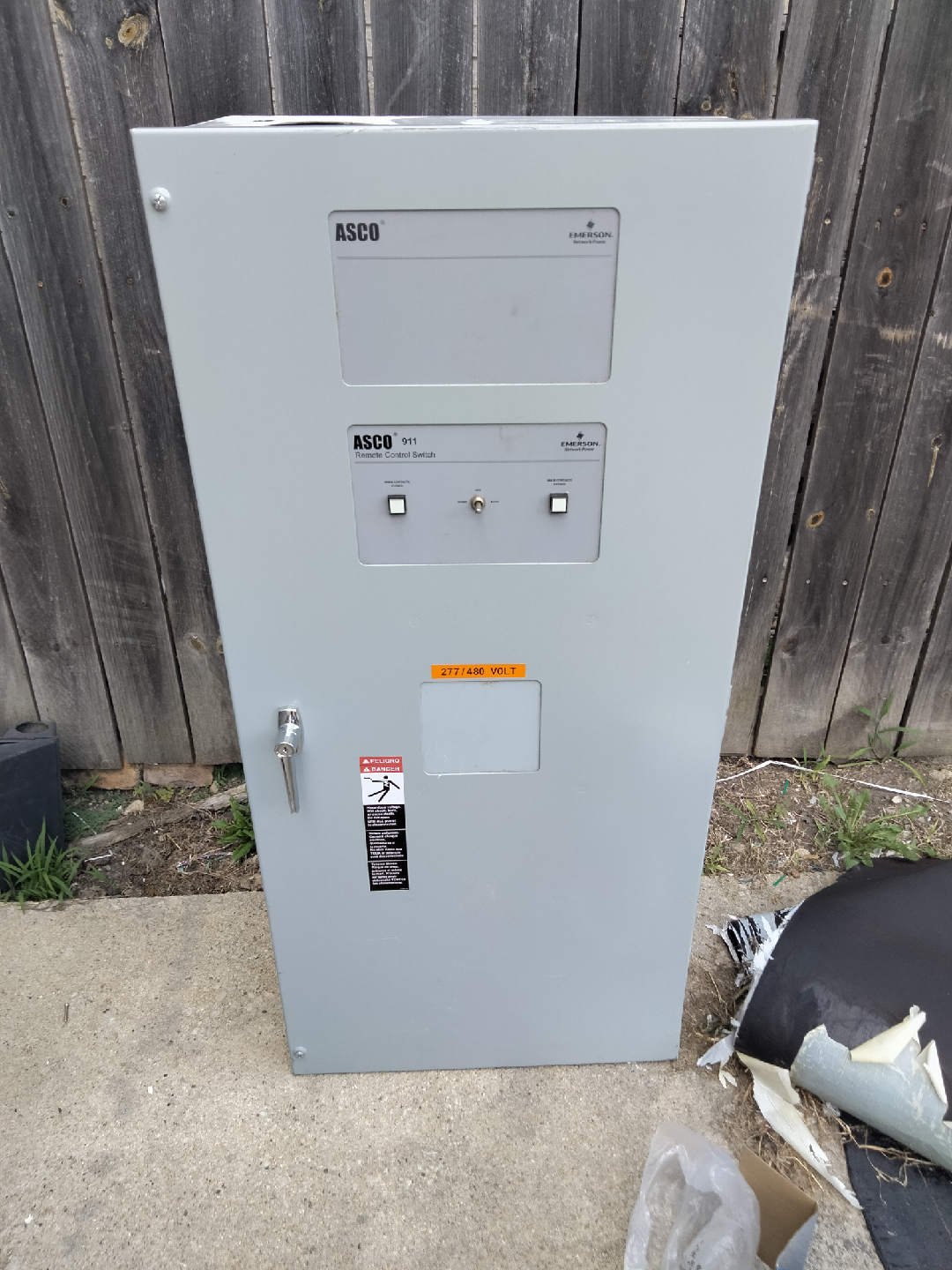 ASCO 911 Transfer Control Switch & Powerpact Circuit Breaker - photo 4