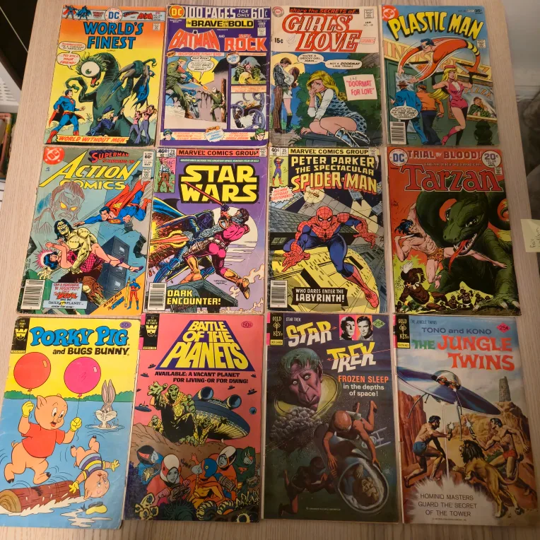 70s/80s comic books.200 books.  Marvel, dc, gold key, charlton image indicator(9)