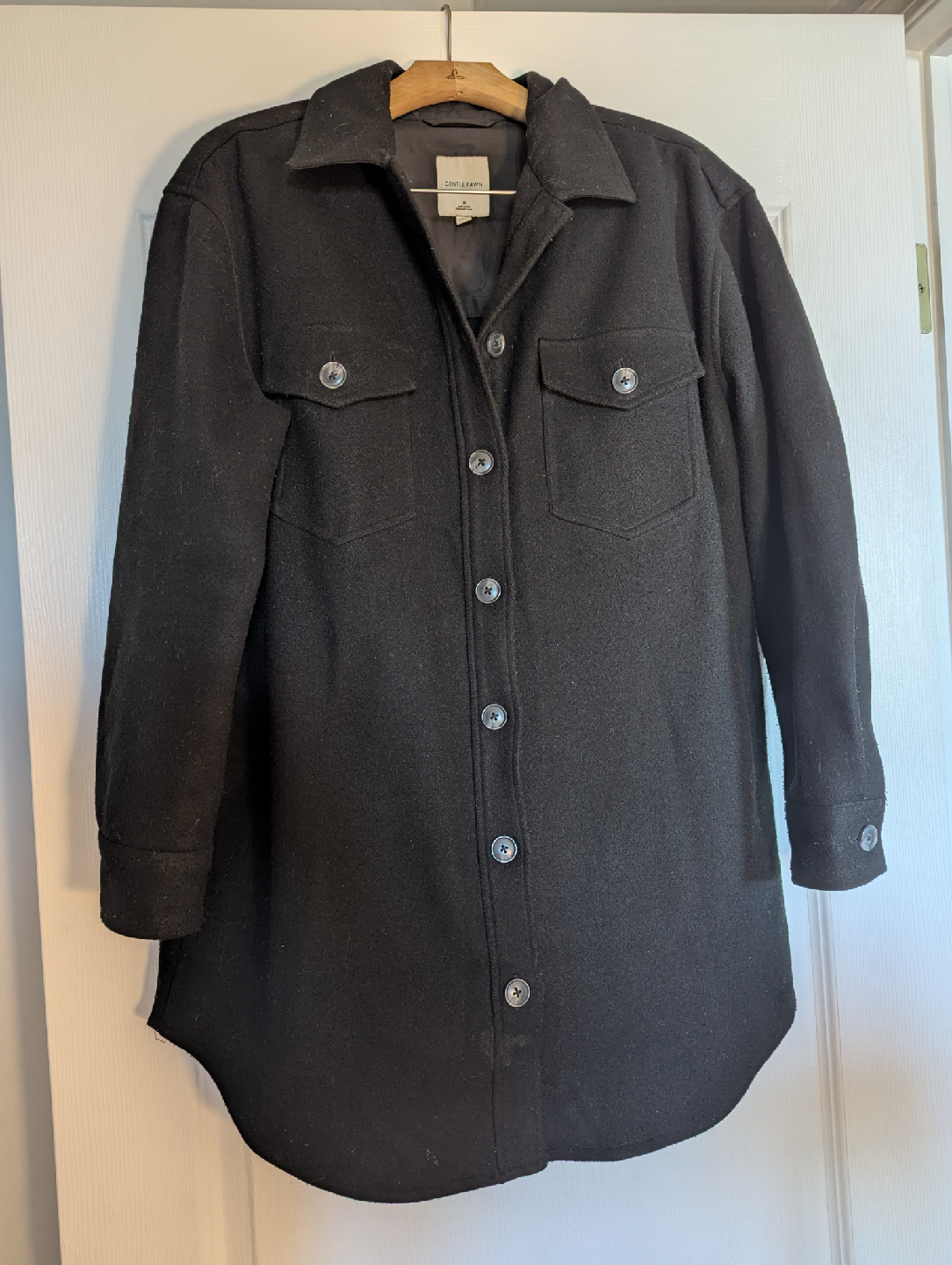 Black Fall Coat