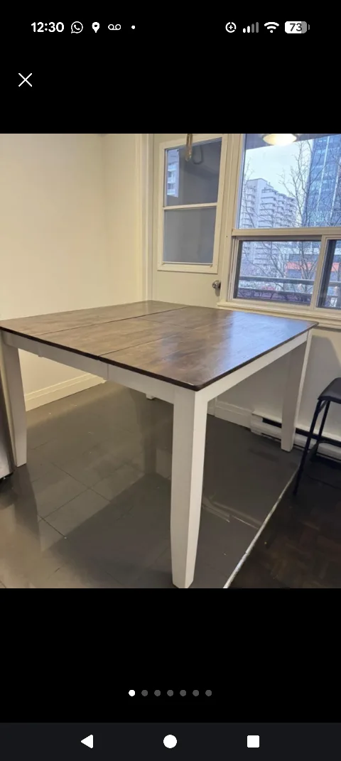 Tall Extendable Dining Table thumbnail