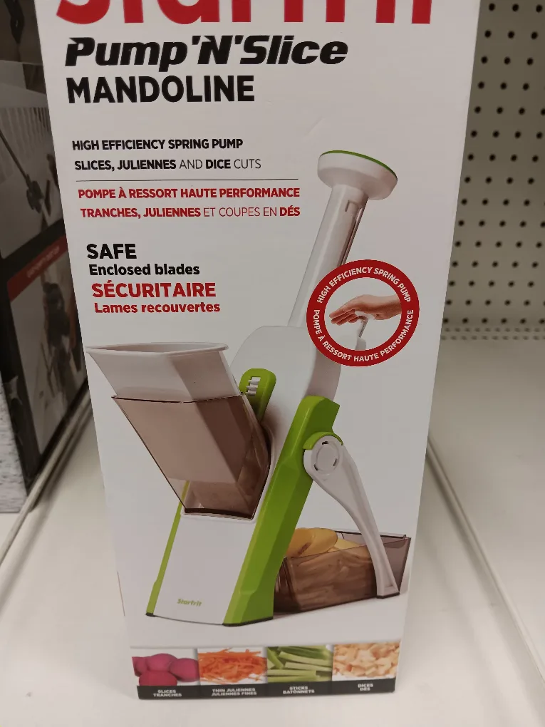 Starfrit Pump 'N' Slice Mandoline🥕