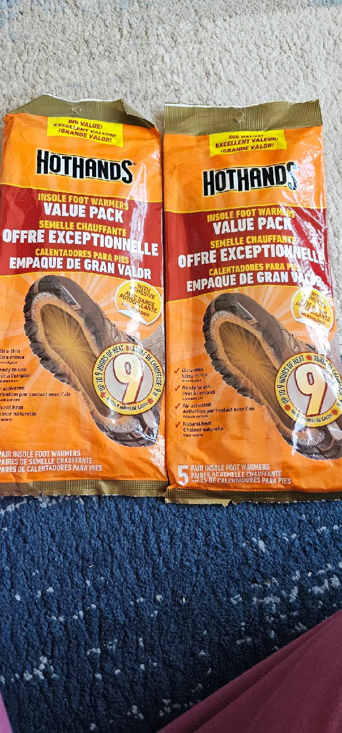 HotHands Insole Foot Warmers Value Pack (5 Pair) thumbnail