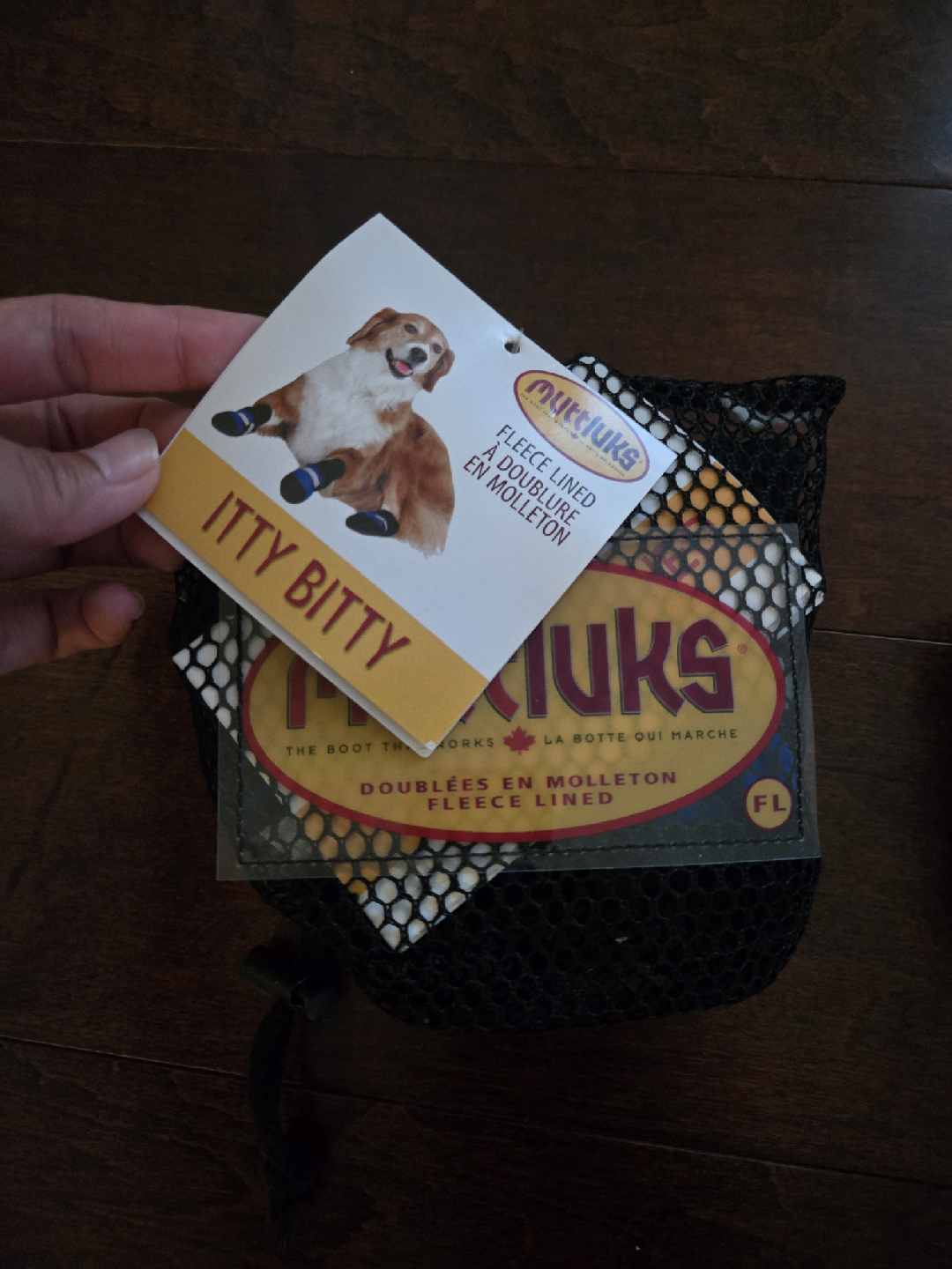 Muttluks Itty Bitty Dog Boots - New