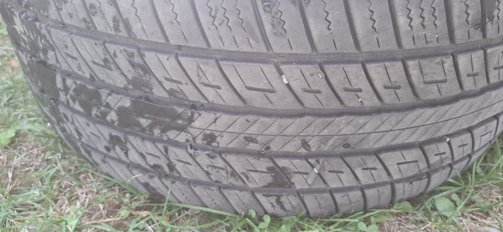 Used 255/55R18 105H Tires - Set of 3 - photo 2
