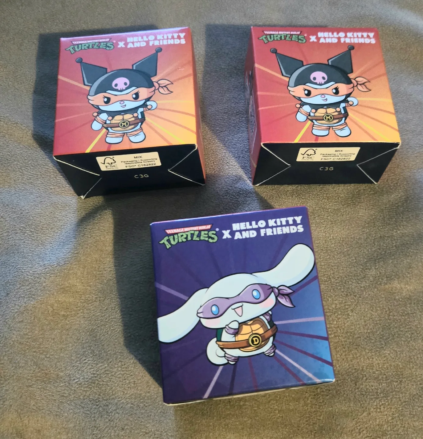 Teenage Mutant Ninja Turtles x Hello Kitty blind boxes thumbnail