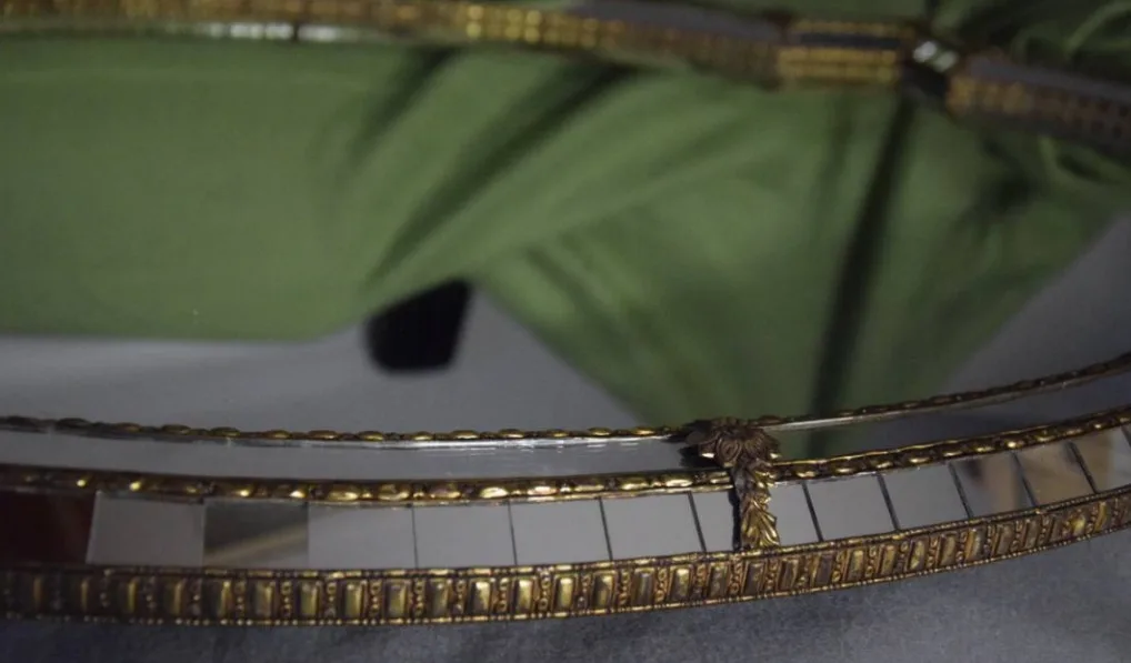 Antique Ornate Framed Mirror image indicator(5)