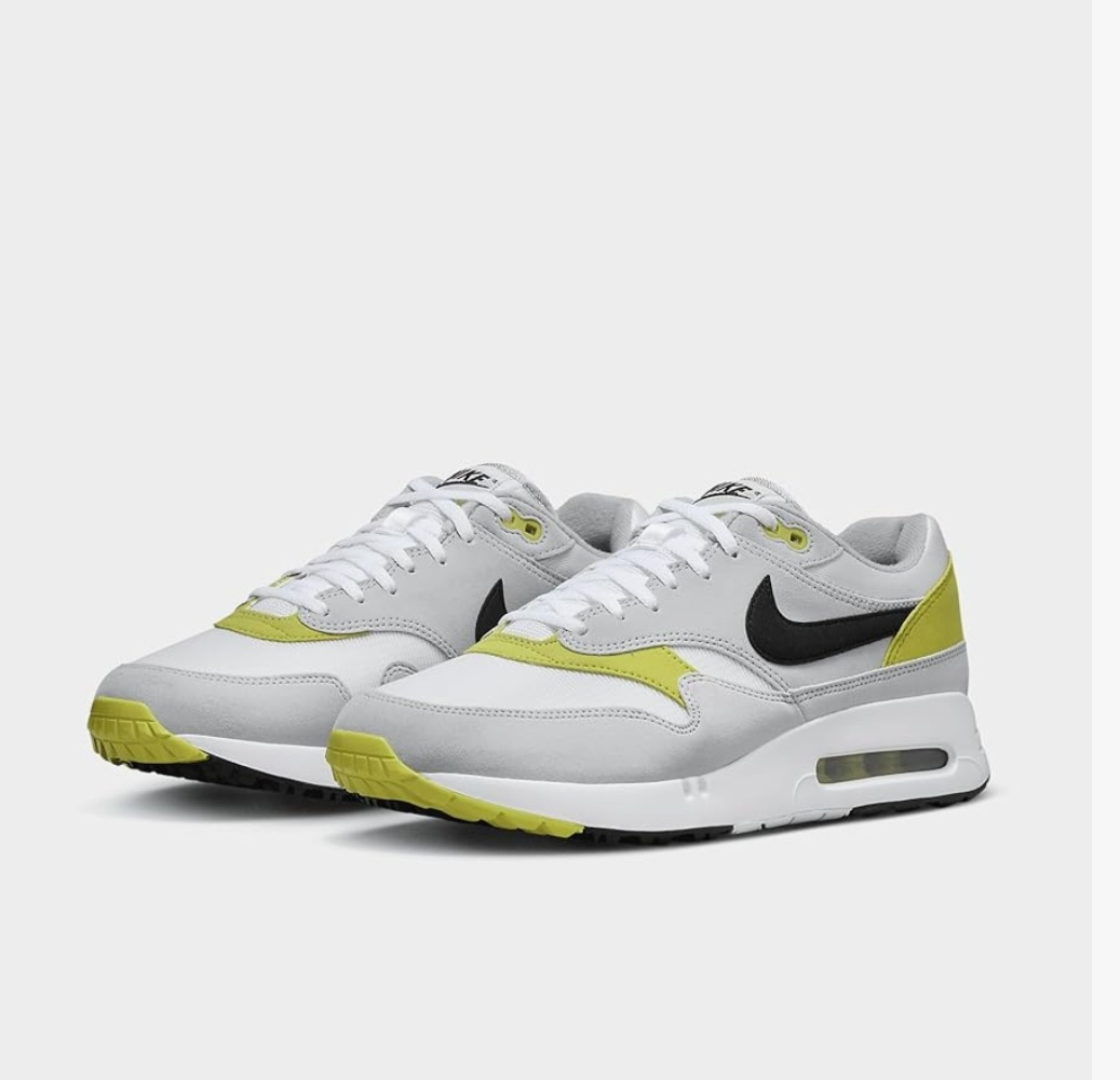 Nike Air Max 1 White/Grey/Yellow